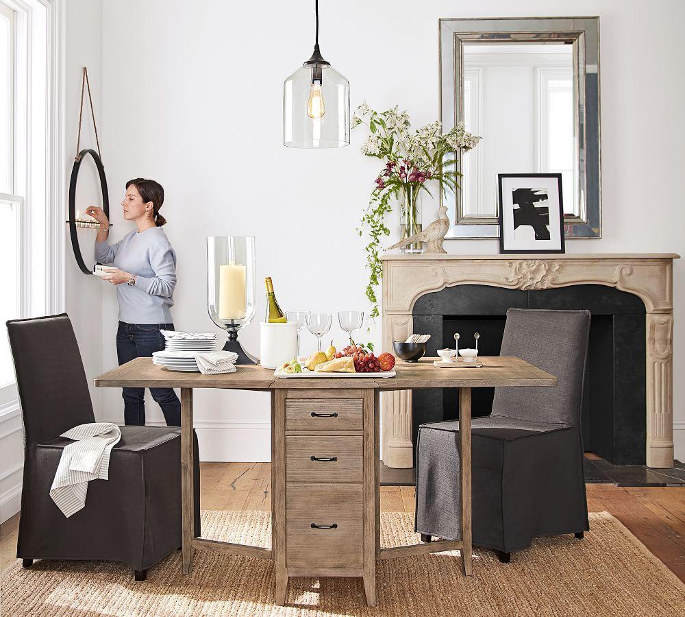 Pottery barn rustic glass pendant deals